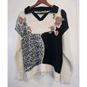 Separate Issue Sweater Womens 20‎ Plus Grandma Whimsigoth Fairy Grunge Floral